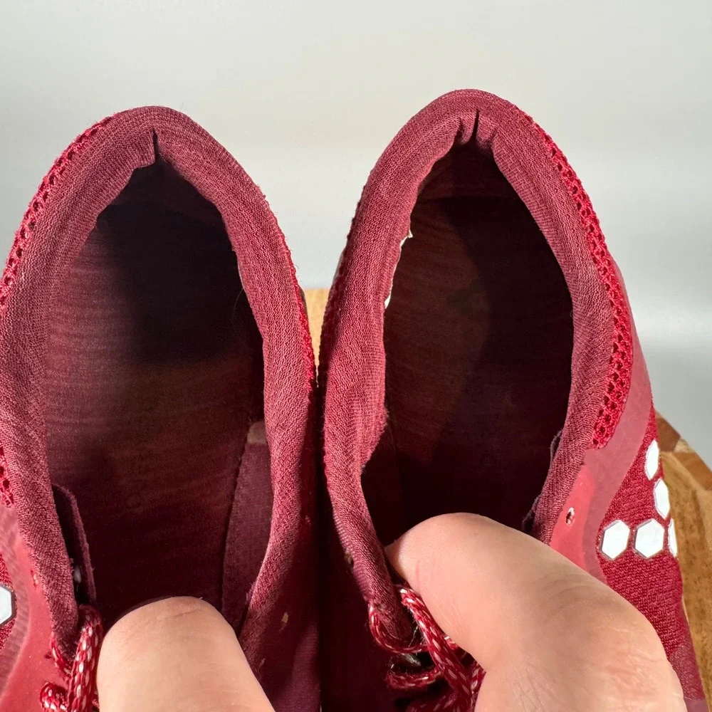 Vivobarefoot Stealth II Womens EU 36 Minimalist Running Shoes Burgundy Red Gum